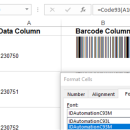 Code 93 Fonts Package screenshot
