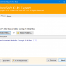 CubexSoft OLM Export screenshot