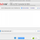 Toolscrunch Mac EML to PST Converter screenshot