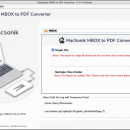 MacSonik MBOX to PDF Converter Tool screenshot
