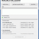 Software4Help EML to PDF Converter screenshot