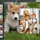 FlashBook Templates for Cute Dog Style screenshot