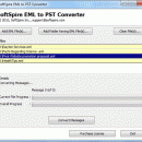 Converting EML to PST screenshot