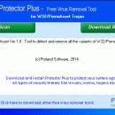 W32/PornoAsset Free Trojan Removal Tool screenshot