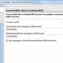 Convert EML to MSG screenshot