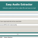 Easy Audio Extractor screenshot