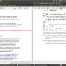 TeXworks for Linux screenshot