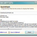 QuickiHash screenshot