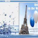 Flash Catalog Templates of Water Drops screenshot