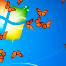 Butterfly On Desktop screenshot