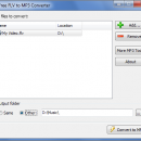 Free FLV to MP3 Converter screenshot