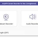 AnyMP4 Screen Recorder for Mac screenshot