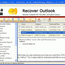 PST Recovery Tool Full screenshot