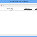 SterJo Windows Vault Passwords screenshot