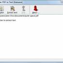 FlipPageMaker PDF to Text screenshot