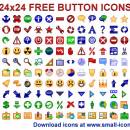 24x24 Free Button Icons screenshot