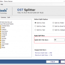 Split Outlook OST File screenshot