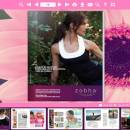 Flash Flip Album with Pink Flower Theme screenshot