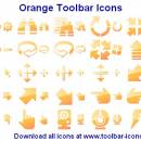 Orange Toolbar Icons screenshot