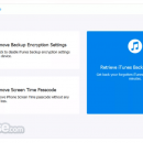 4uKey - iTunes Backup screenshot