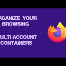 Firefox Multi-Account Containers screenshot