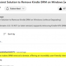 Epubor Kindle DRM Removal screenshot