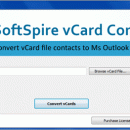 Import vCard into Outlook screenshot