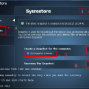 SysRestore Pro screenshot