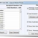 Free Bulk SMS Software for Android screenshot