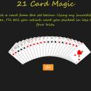 21 Card Magic screenshot