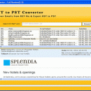 Convert Outlook OST into PST screenshot