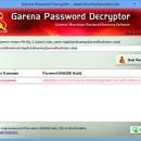 Garena Password Decryptor screenshot