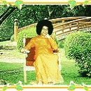 Sathya Sai Baba enjoying garden view screenshot