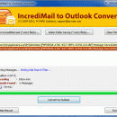 Convert from IncrediMail to Outlook 2007 screenshot