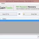GainTools PST Password Recovery screenshot