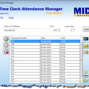 Time Clock Attendance Manager screenshot
