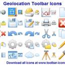 Geolocation Toolbar Icons screenshot