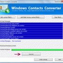 SoftLay Windows Contacts Converter screenshot