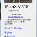 MetaX screenshot