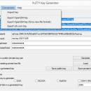 PuTTY Key Generator screenshot