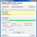 SoftSpire EMLX to EML Converter screenshot