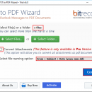 Outlook to PDF Migrator screenshot