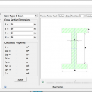 BeamSection screenshot