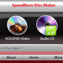 SpeedBurn Disc Maker screenshot