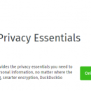 DuckDuckGo Privacy Essentials for Firefox screenshot