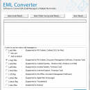 .EML to .PST Converter screenshot