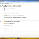 RichSPEC Editor screenshot
