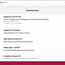 Raspberry Pi Imager screenshot