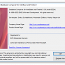 Database Comparer for InterBase and Firebird screenshot