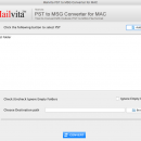 ToolsCrunch Mac PST to MSG Converter screenshot